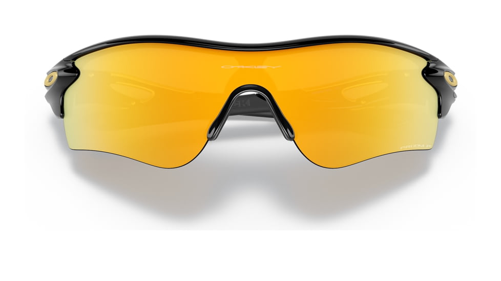 Oakley OO9206 Radarlock Path A Sunglasses - Mens, Polished Black Frame, Prizm 24K Polarized Lens, Asian Fit, 38, OO9206-920674-38