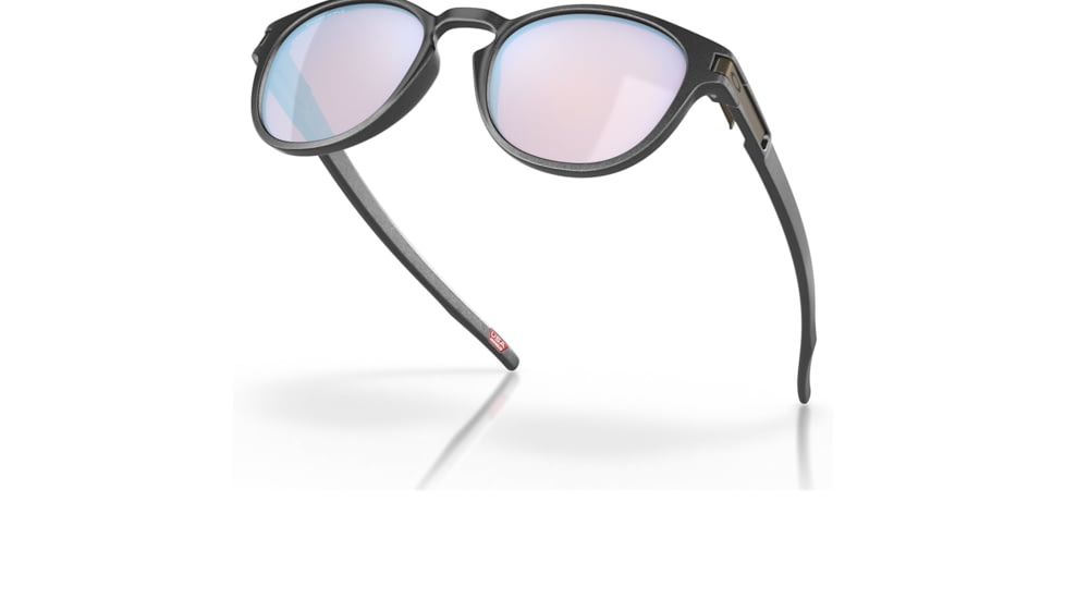 Oakley OO9265 Latch Sunglasses - Mens, Steel Frame, Prizm Snow Sapphire Lens, 53, OO9265-926557-53