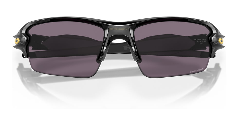 Oakley OO9271 Flak 2.0 A Sunglasses - Mens, Polished Black Frame, Prizm Grey Lens, Asian Fit, 61, OO9271-927148-61