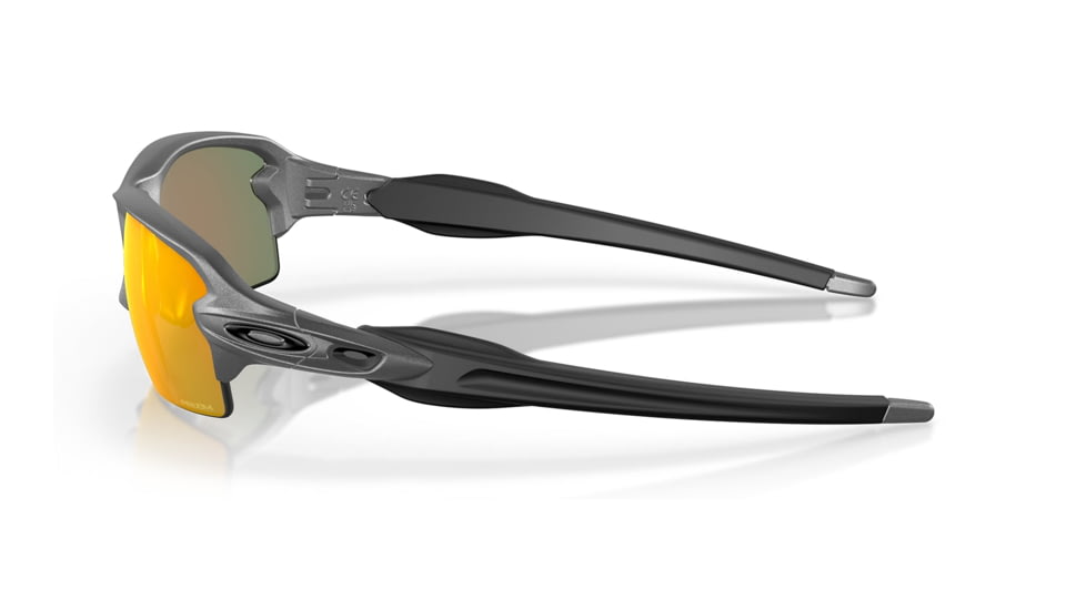 Oakley OO9271 Flak 2.0 A Sunglasses - Mens, Steel Frame, Prizm Ruby Lens, Asian Fit, 61, OO9271-927143-61