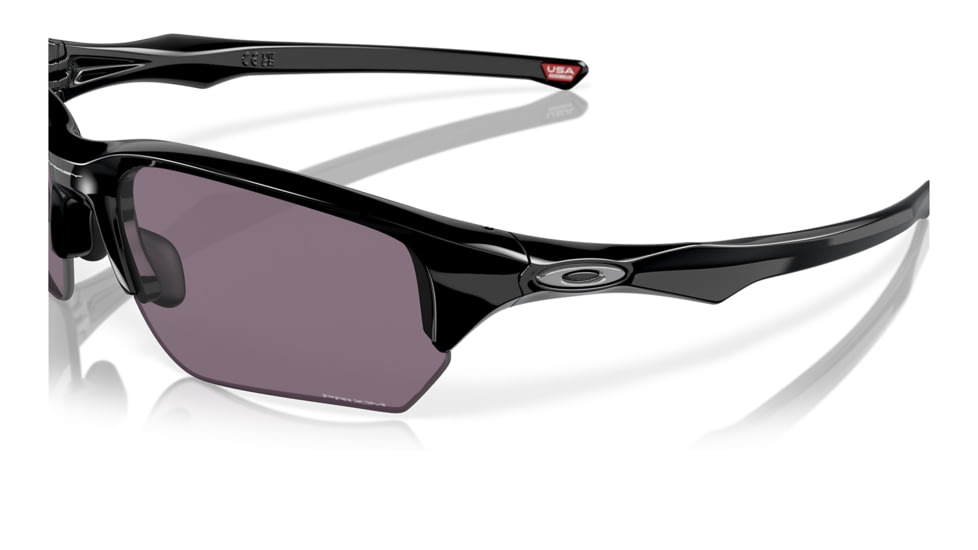Oakley OO9372 Flak Beta A Sunglasses - Mens, Polished Black Frame, Prizm Grey Lens, Asian Fit, 65, OO9372-937213-65