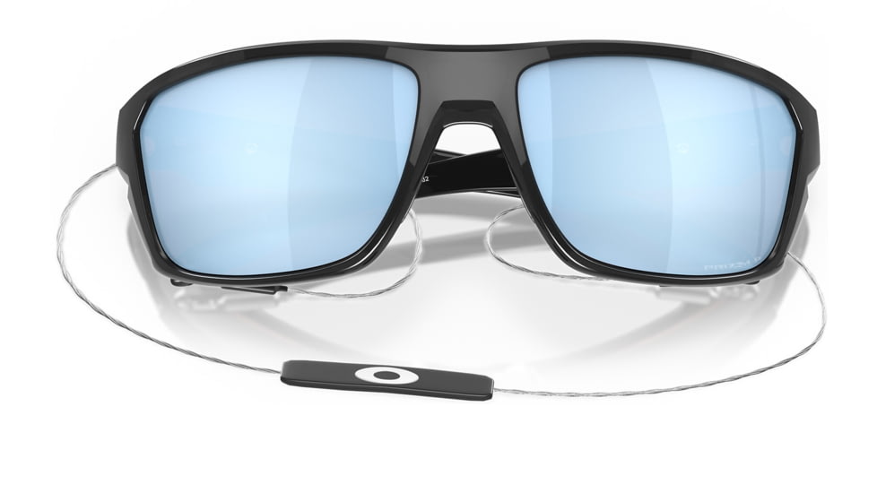 Oakley OO9416 Split Shot Sunglasses - Mens, Black Ink Frame, Prizm Deep Water Polarized Lens, 64, OO9416-941635-64