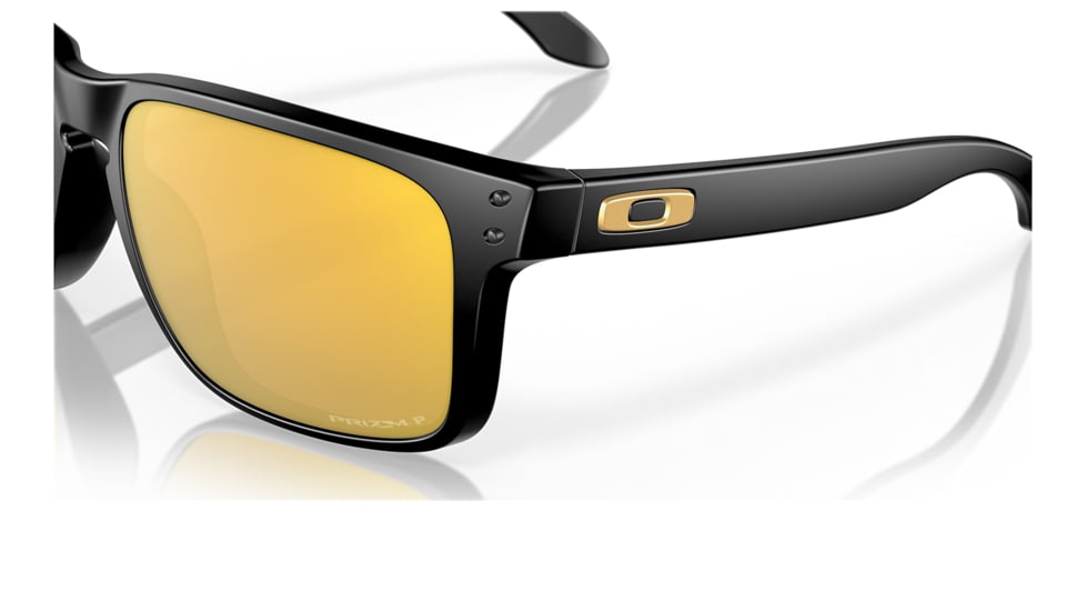 Oakley OO9417 Holbrook XL Sunglasses - Men's, Matte Black Frame, Prizm 24K Polarized Lens, 59, OO9417-941723-59