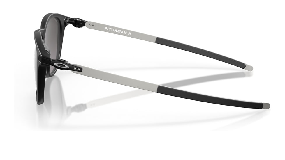 Oakley OO9439 Pitchman R Sunglasses - Men's, Satin Black Frame, Prizm Grey Gradient Lens, 50, OO9439-943914-50