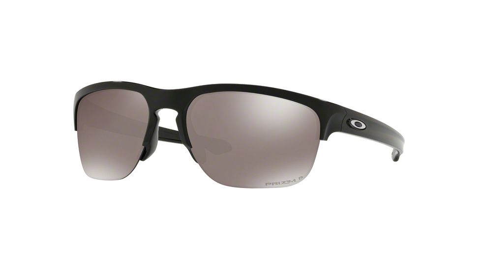 Oakley SLIVER EDGE OO9413 Sunglasses 941304-65 - Polished Black Frame, Prizm Black Polarized Lenses