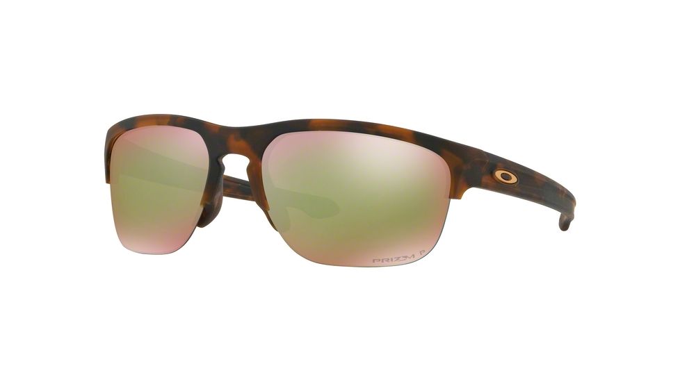 Oakley SLIVER EDGE OO9413 Sunglasses 941305-65 - Matte Brown Tortoise Frame, Prizm Shallow H2o Polarized Lenses