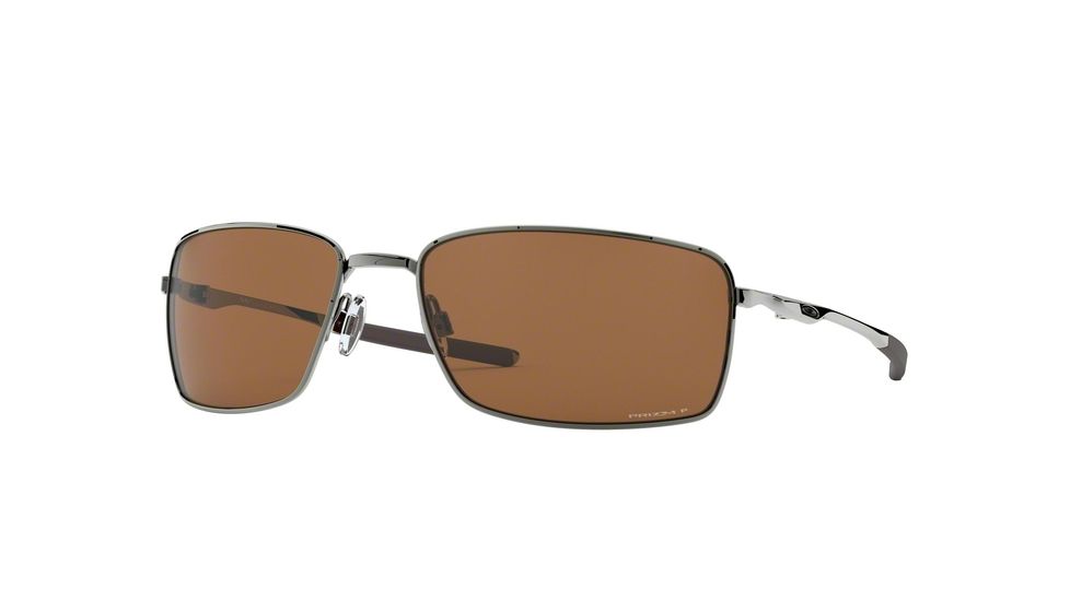 Oakley Square Wire Sunglasses 407514-60 - , Prizm Tungsten Polarized Lenses