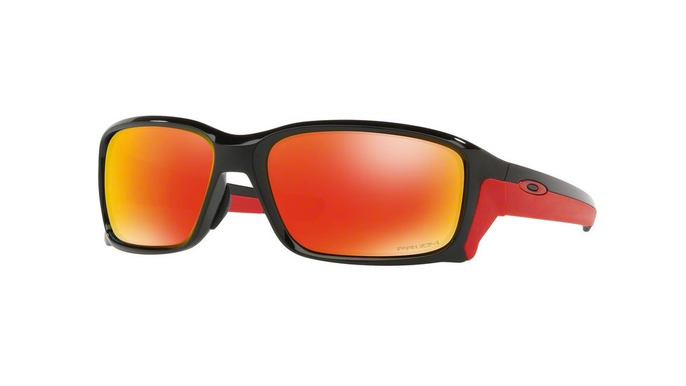 Oakley Straightlink A OO9336 Sunglasses 933606-58 - Polished Black Frame, Prizm Ruby Lenses