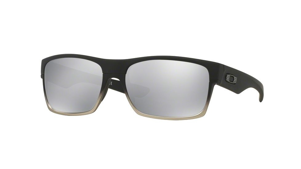 Oakley TwoFace Sunglasses 918930-60 - Matte Black Frame, Chrome Iridium Lenses