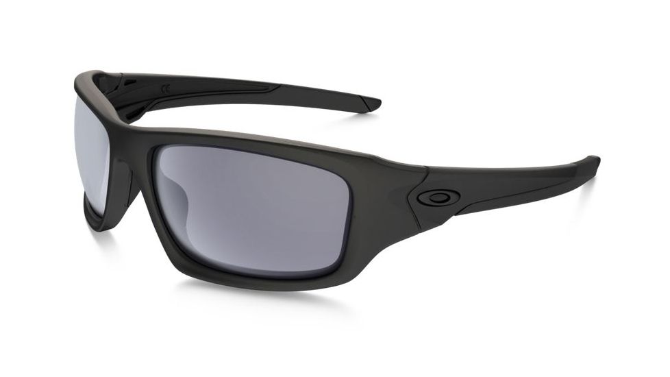 Oakley Valve Sunglasses Matte Black Frame, Grey Lens-OO9236-16