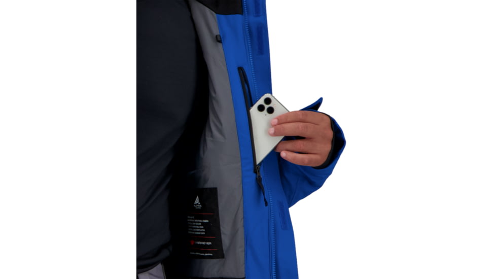 Obermeyer Primo Jacket - Mens, Navigate, Extra Large, 21096-20160-XL