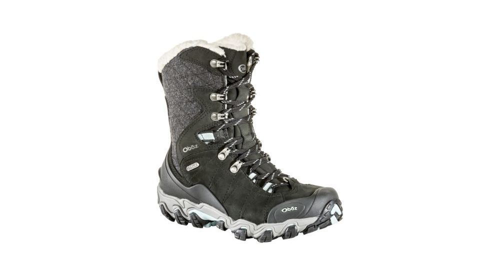 oboz women's bridger 9 in insulated bdry boot