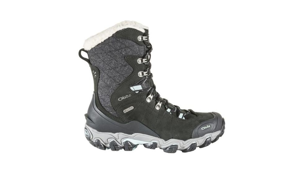 oboz women's bridger 9 in insulated bdry boot