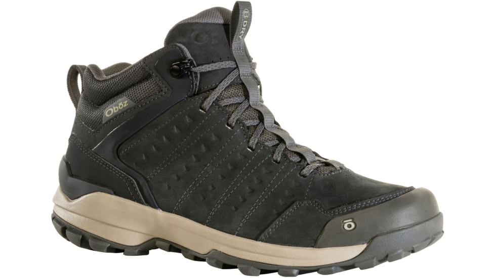 Oboz Sypes Mid Leather B-DRY Hiking Shoes - Men's, Wide — Mens Shoe ...