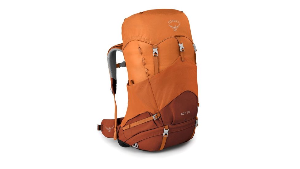 Osprey Ace 38 Backpacks - Kids, Orange Sunset, One Size, 10002380