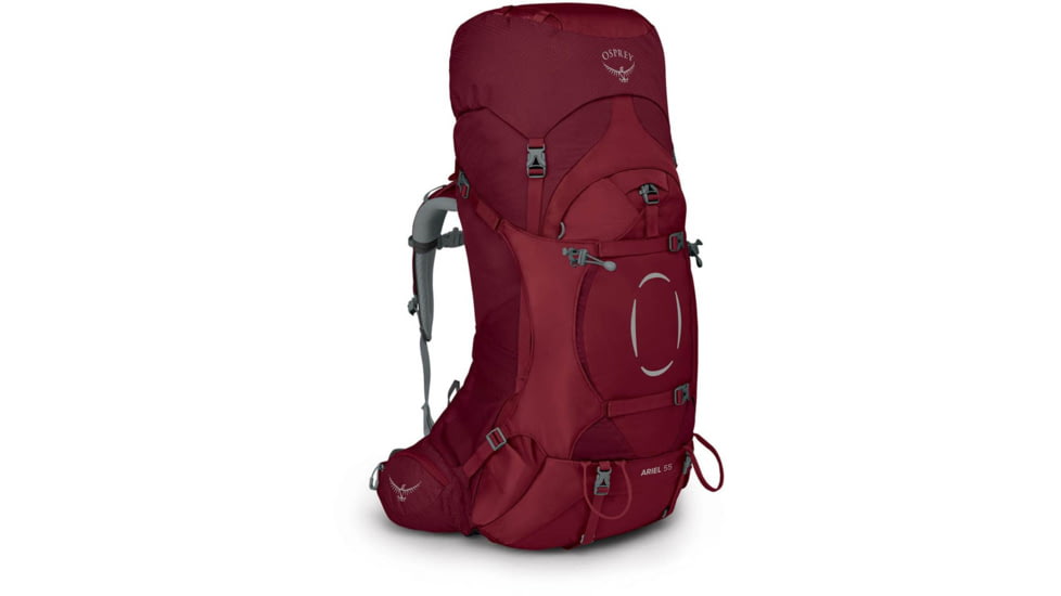 Osprey Ariel 55 Pack - Women's, Claret Red, Extra Small/Small, 10002886