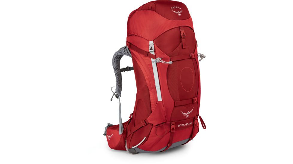 Osprey Ariel AG 55 Pack-Picante Red-Small