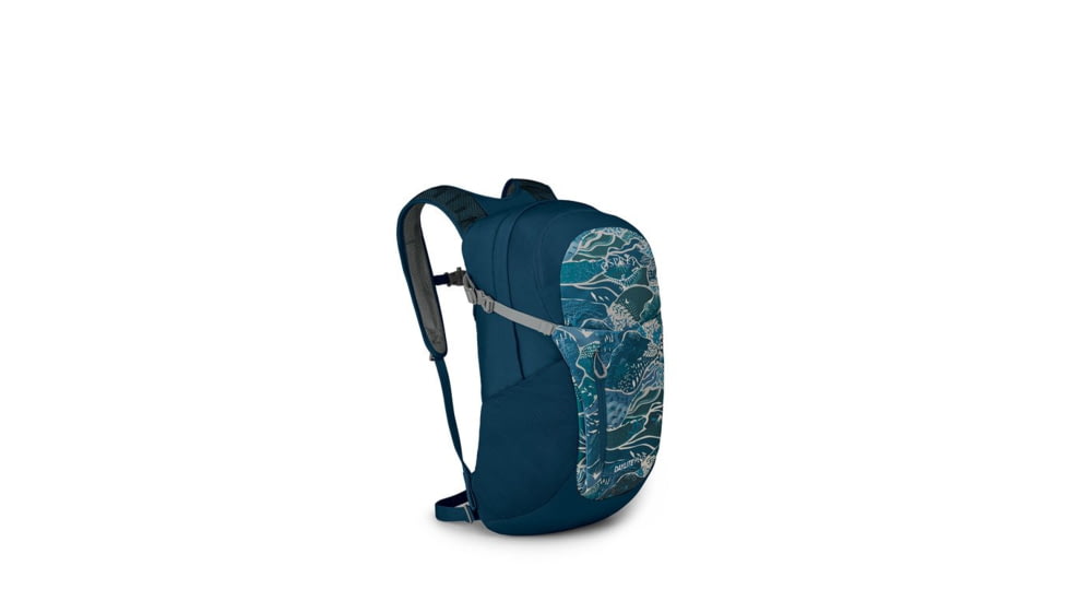 Osprey Daylite Plus Pack, Tectonic Print Blue, One Size, 10002793