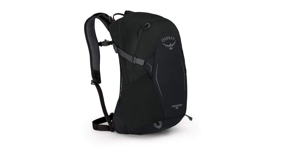 SHED, Osprey Hikelite Backpack 18, Black, One Size, SA100315-DEMO