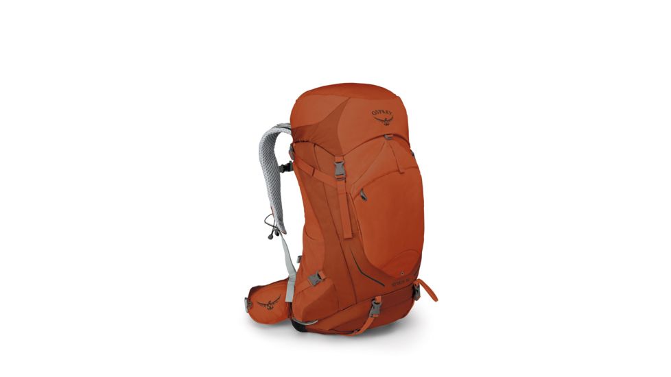 Osprey Stratos 50 Hiking Backpack, Sungrazer Orange, S/M, 10001843