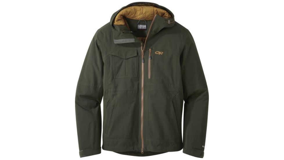 Outdoor Research Blackpowder II Jacket - Mens, Forest, Large, 2714150600008