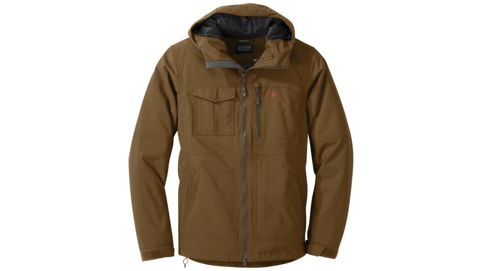 Outdoor Research Blackpowder II Jacket - Mens, Saddle, Small, 2714151145006