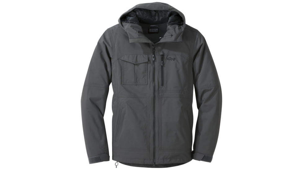 Outdoor Research Blackpowder II Jacket - Mens, Storm, Small, 2680771288006
