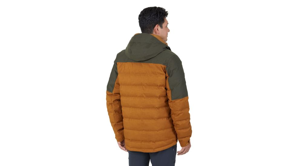 Outdoor Research Blacktail Down Jacket - Mens, Saddle/Forest, Extra Large, 2714201613009