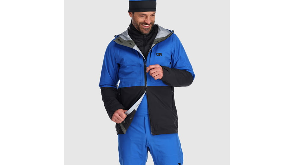 Outdoor Research Carbide Jacket - Mens, Classic Blue/Black, Extra Large, 2775632068-XL