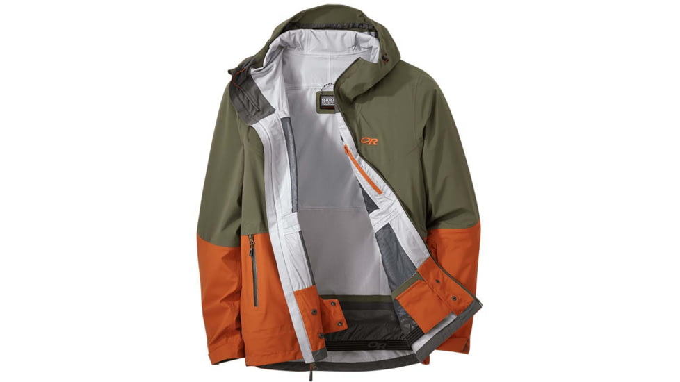 Outdoor Research Carbide Jacket - Mens, Fatigue/Umbr, Small, 2775631891006