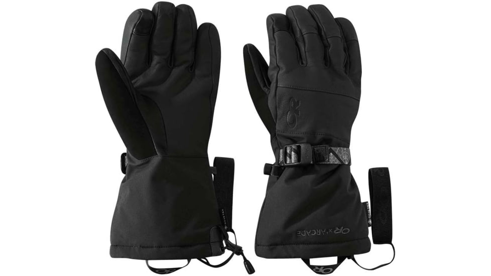 Outdoor Research Carbide Sensor Gloves - Mens, Black/Storm, Small, 2776261344006