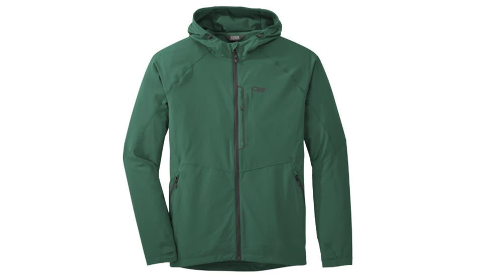 Outdoor Research Ferrosi Hooded Jacket - Mens, Hemlock, Medium, 2500940616007
