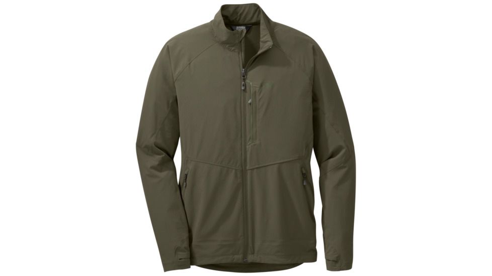 Outdoor Research Ferrosi Jacket - Mens, Fatigue, Small, 2691720740006