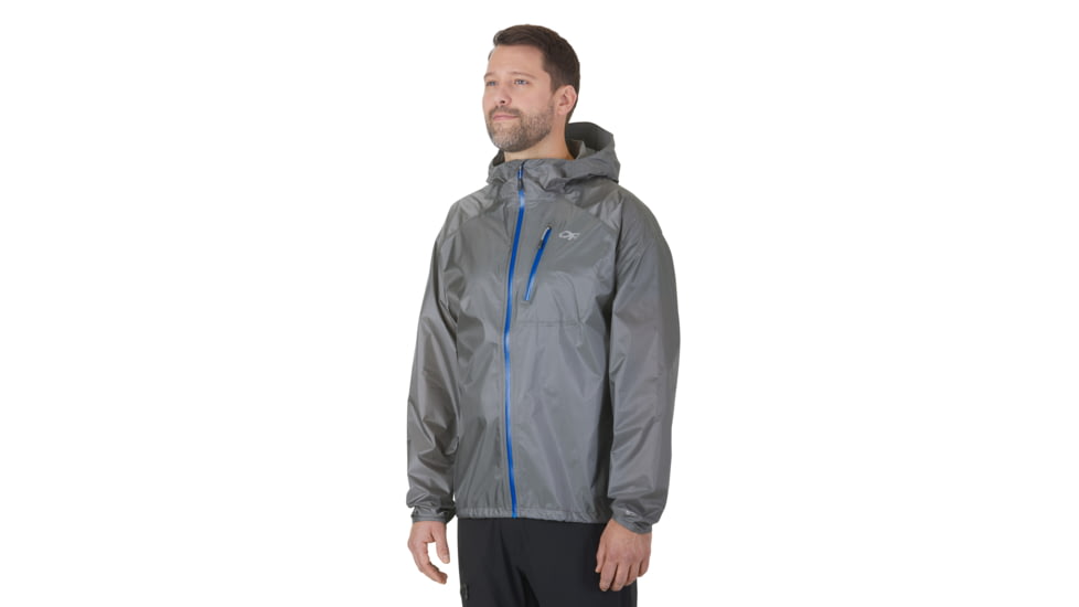 Outdoor Research Helium II Jacket - Mens, Light Pewter, Small, 2429691564006