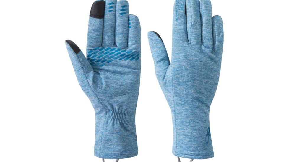 Outdoor Research Melody Sensor Gloves - Womens, Celestial Blue Heather, Medium, 2431881632007