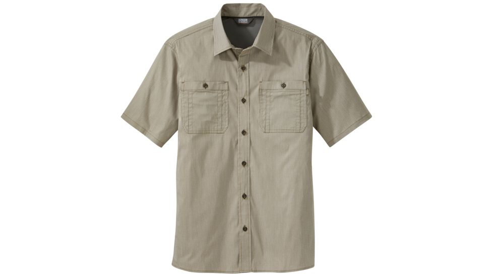Outdoor Research Onward Short Sleeve Shirt, Men's, Coyote, S 266291-coyote-S