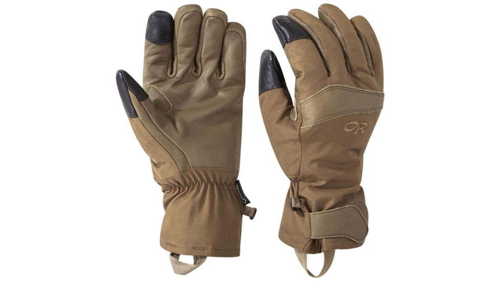 Outdoor Research Outpost Sensor Gloves - Mens, Coyote, Large, 2667510014008