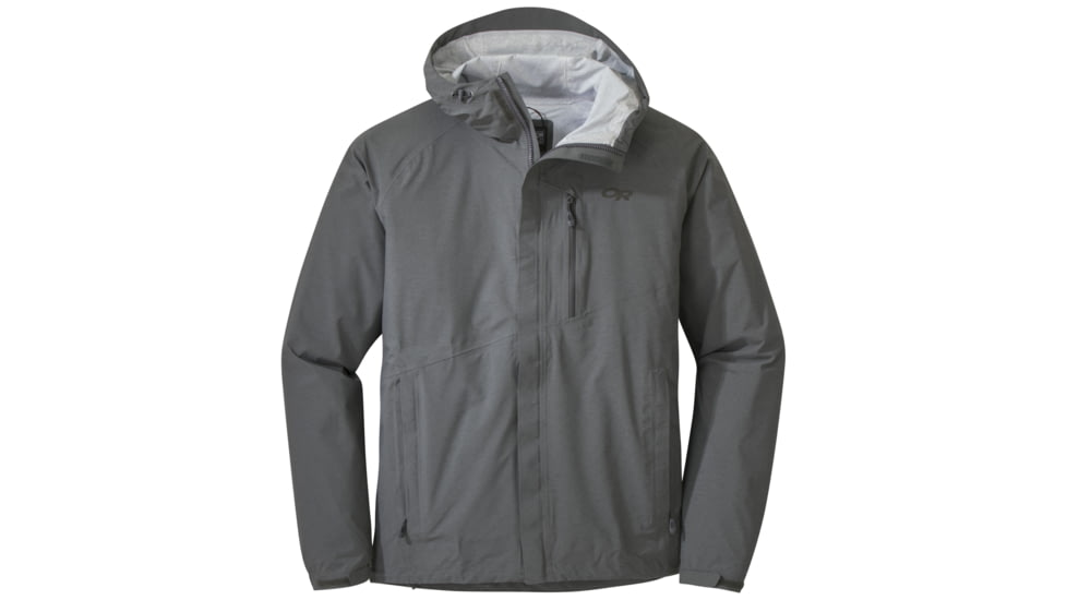 Outdoor Research Panorama Point Jacket - Men's, Charcoal Heather, S, 264420-CHR-HTH-S