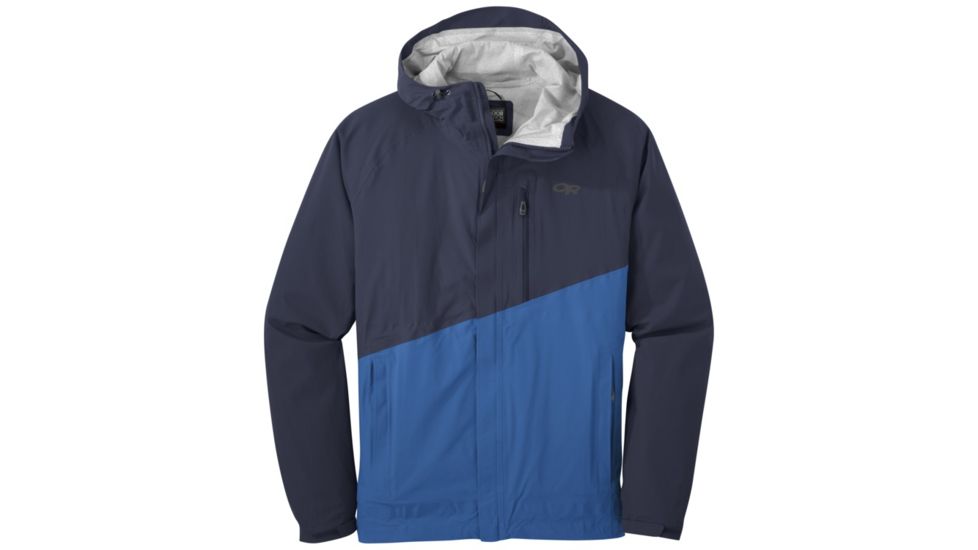 Outdoor Research Panorama Point Jacket - Men's, Naval Blue/Cobalt, Small, 2691681331006