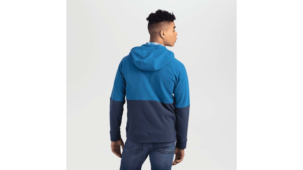 Outdoor Research Trail Mix Hoodie - Mens, Cascade/Naval Blue, Large, 2799531957008