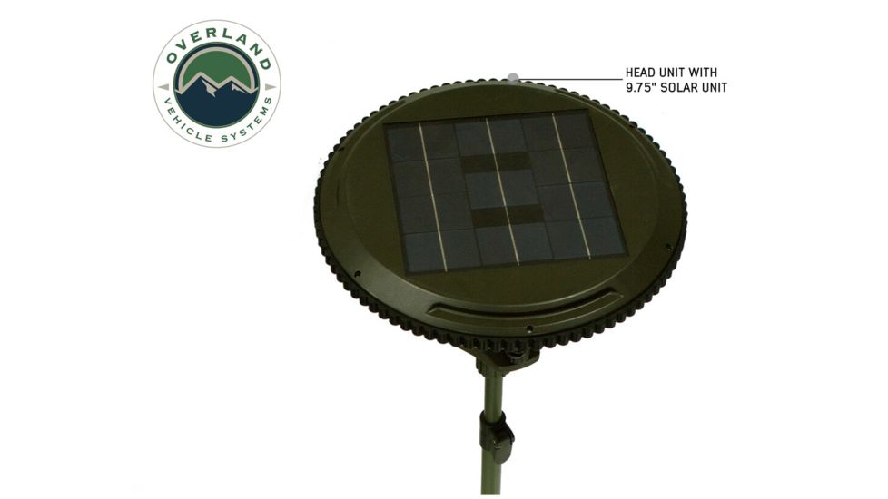 Overland Vehicle Systems Wild Land Camping Gear, UFO Solar Light, Light Pods, Speaker, 15049901