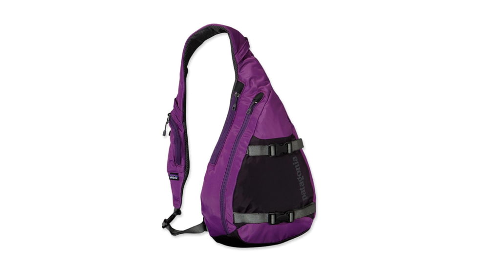 patagonia atom sling ikat purple