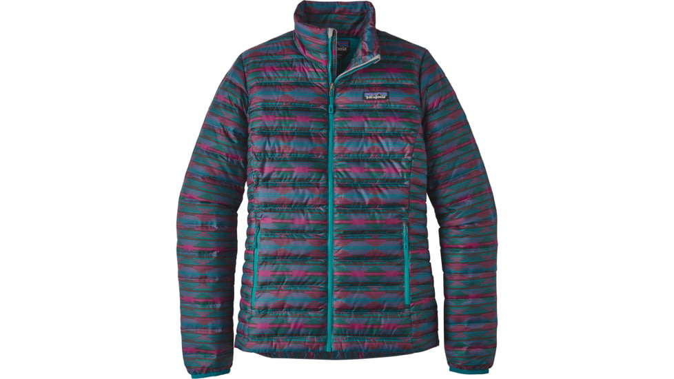 Patagonia Down Sweater - Women's-Pueblo Reflections/Magenta-Small