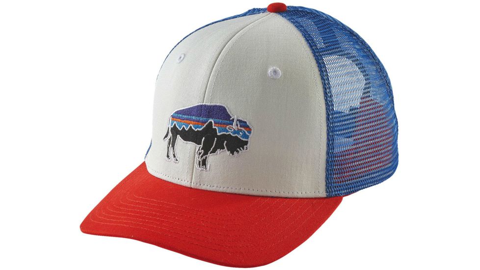 patagonia bison trucker hat