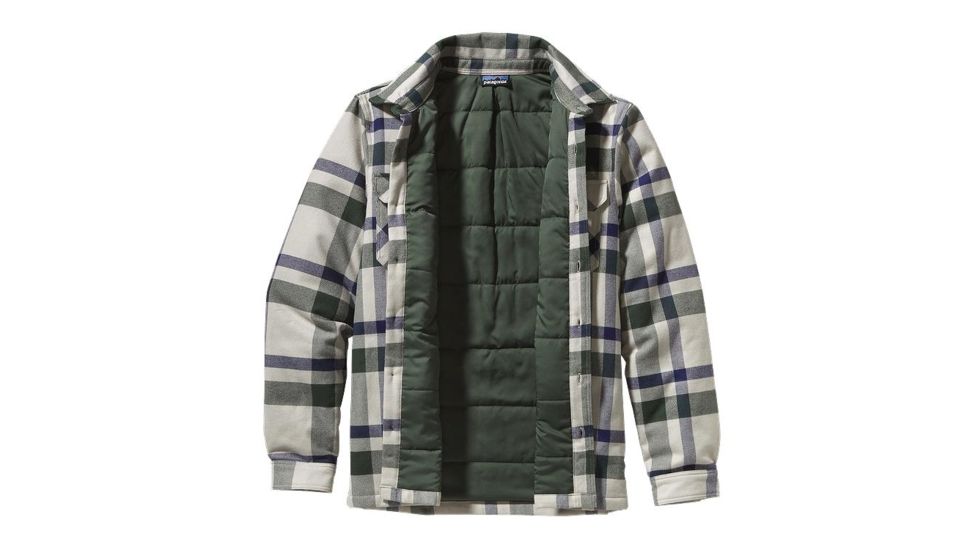 patagonia m's insulated fjord flannel jkt