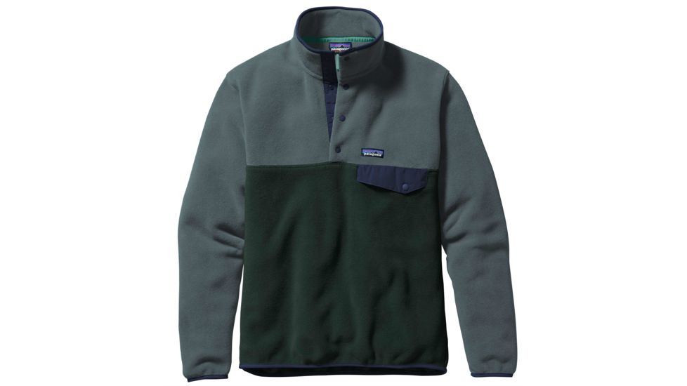 Patagonia Lightweight Synchilla Snap-T Pullover - Men's-Large-Carbon