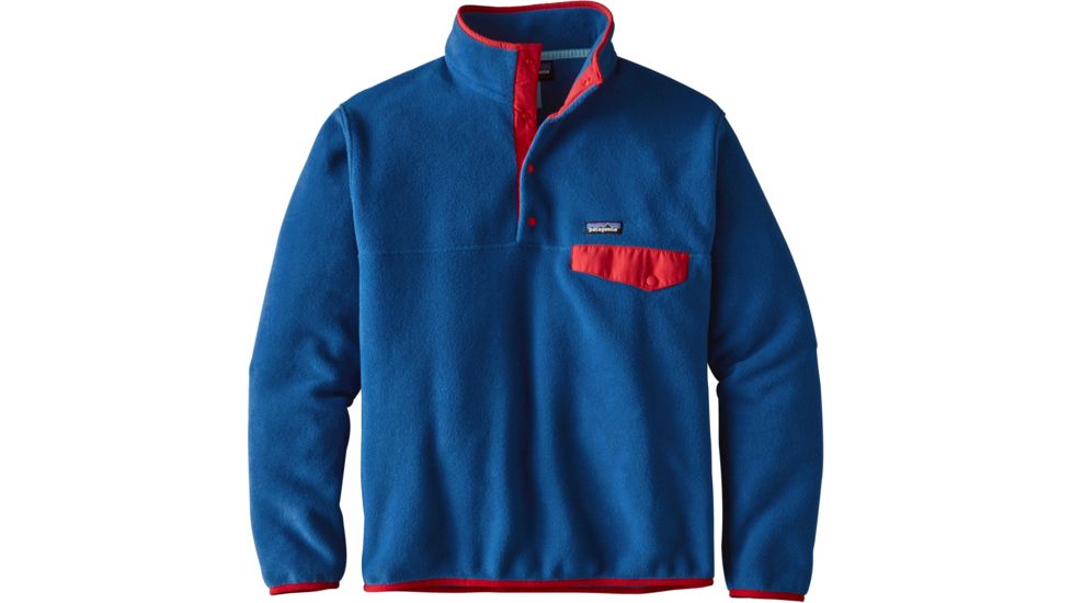 Patagonia Lightweight Synchilla Snap-T Pullover - Men's-Medium-Superior Blue