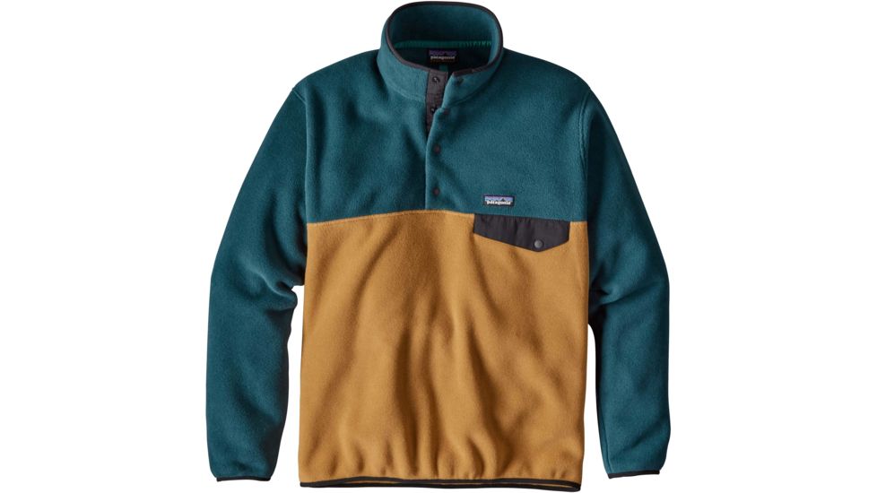 Patagonia Lightweight Synchilla Snap-T Pullover - Men's-Small-Oaks Brown