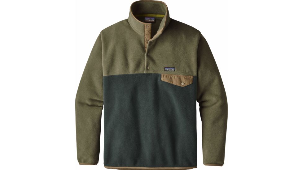 Patagonia Lightweight Synchilla Snap-T Pullover - Men's-XX-Small-Industrial Green