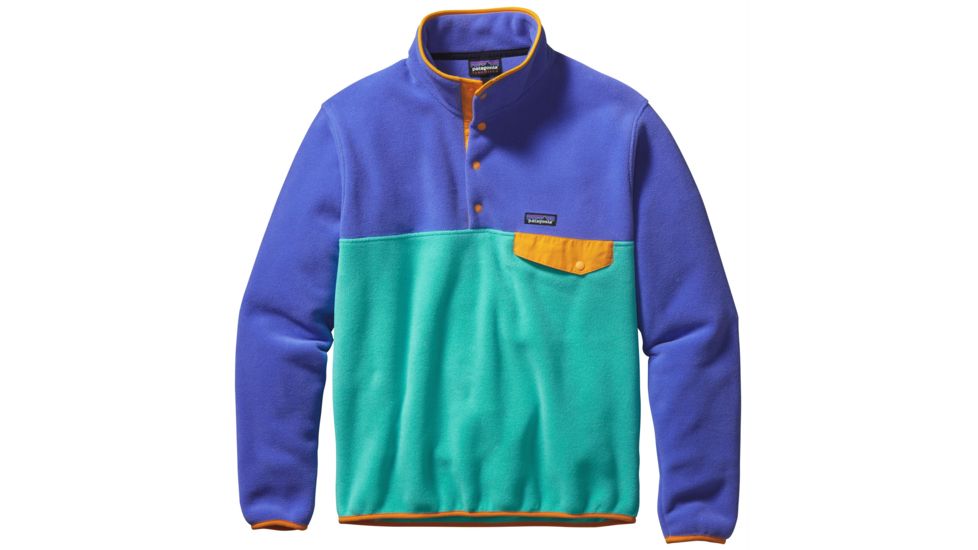 Lightweight Synchilla Snap-T Pullover - Mens-X-Small-Howling Turquoise